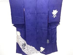 大正ロマン　紋錦紗薔薇模様着物